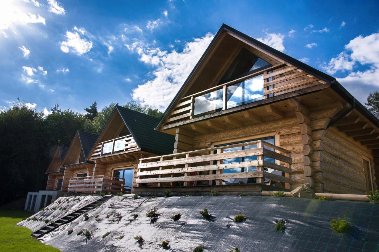 Domek Drewniany W Gorach Jacuzzi & Balia - Osada Chelm Stroza  Buitenkant foto