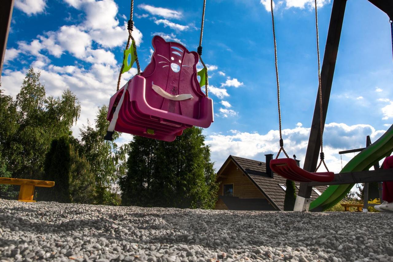 Domek Drewniany W Gorach Jacuzzi & Balia - Osada Chelm Stroza  Buitenkant foto