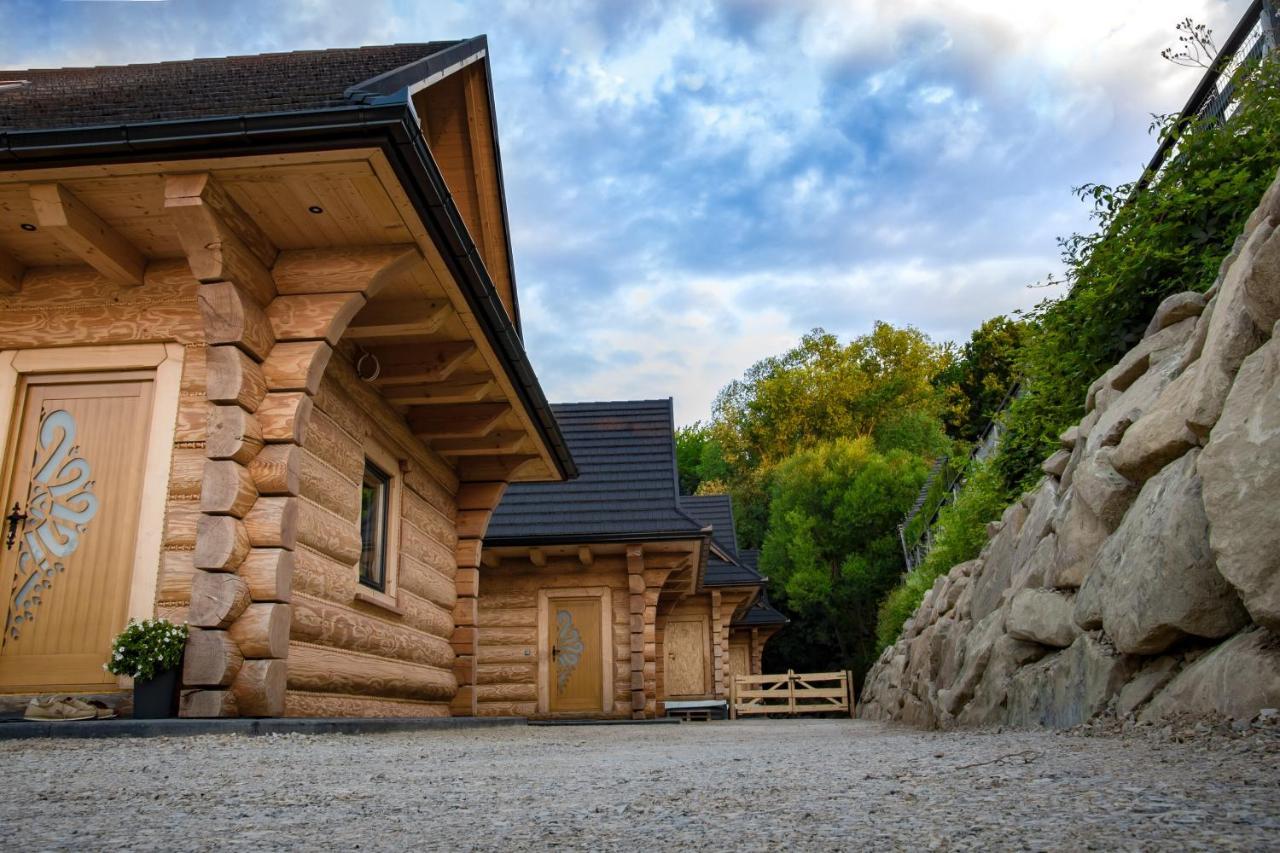 Domek Drewniany W Gorach Jacuzzi & Balia - Osada Chelm Stroza  Buitenkant foto
