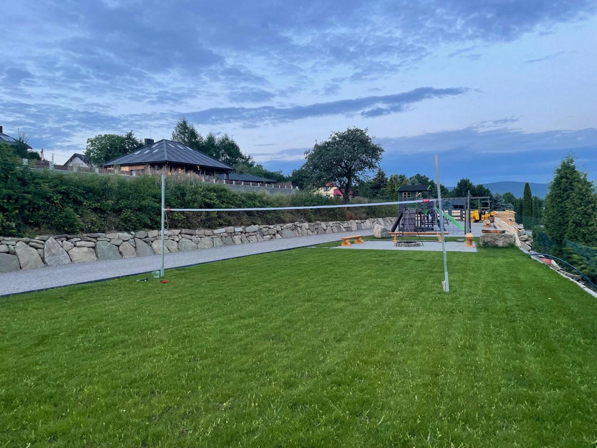 Domek Drewniany W Gorach Jacuzzi & Balia - Osada Chelm Stroza  Buitenkant foto